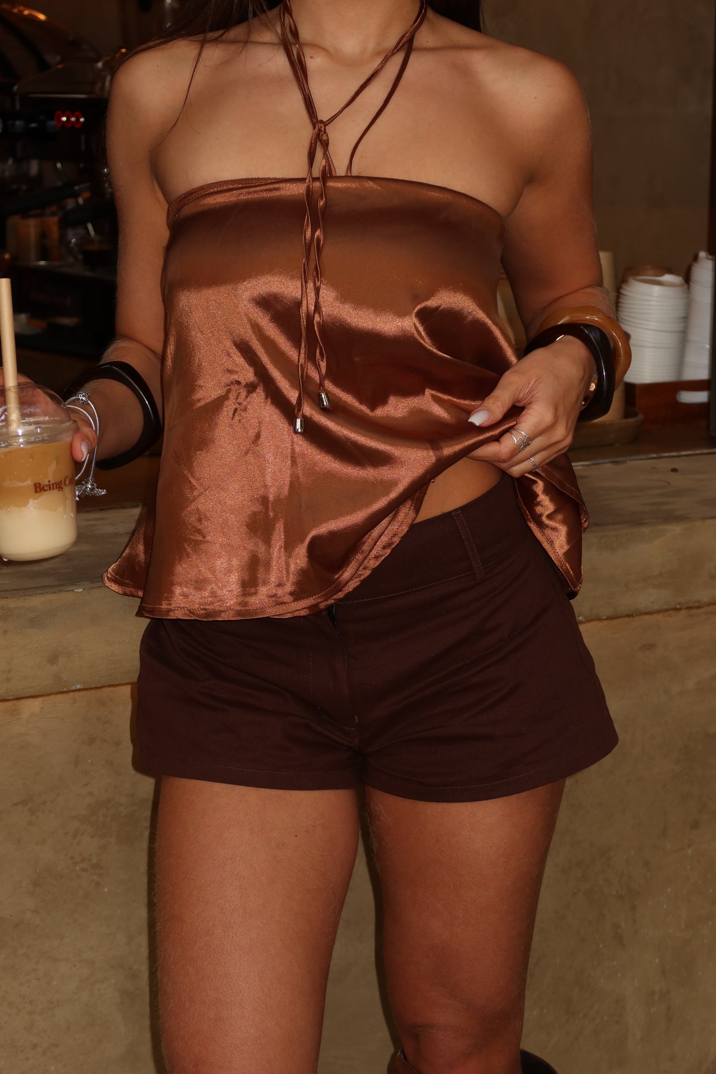 Crop Shorts Duna